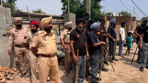 पंजाब में नशे के खिलाफ सख्ती, बठिंडा में तस्कर की अवैध संपत्ति ध्वस्त