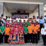 लखनपुर में शाला प्रवेश उत्सव में नवप्रवेशी विद्यार्थियों का आत्मीय स्वागत