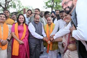 उप मुख्यमंत्री अरुण साव ने 2500 किलोलीटर क्षमता के पानी टंकी निर्माण का किया भूमिपूजन उप मुख्यमंत्री अरुण साव ने 2500 किलोलीटर क्षमता के पानी टंकी निर्माण का किया भूमिपूजन