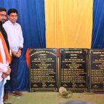 28 लाख रुपये की विकास परियोजनाएं जनता को समर्पित, आमाकोनी पहुंचे मंत्री टंकराम वर्मा