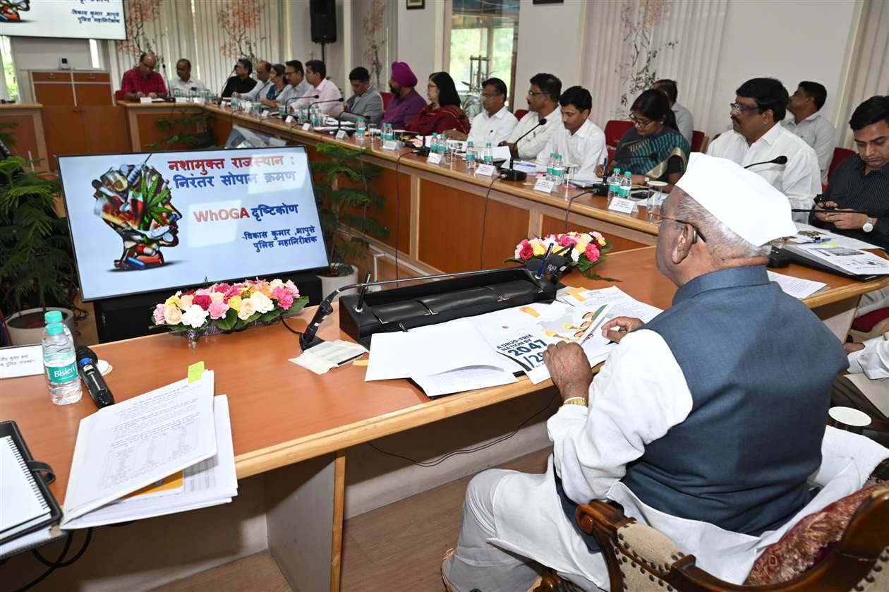 नशामुक्त राजस्थान अभियान को मिलेगी रफ्तार, राज्यपाल बागडे ने दिए कड़े निर्देश