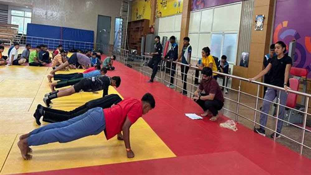 मध्यप्रदेश ट्रायथलॉन अकादमी चयन ट्रायल्स में खिलाड़ियों ने दिखाया शानदार प्रदर्शन मध्यप्रदेश ट्रायथलॉन अकादमी चयन ट्रायल्स में खिलाड़ियों ने दिखाया शानदार प्रदर्शन