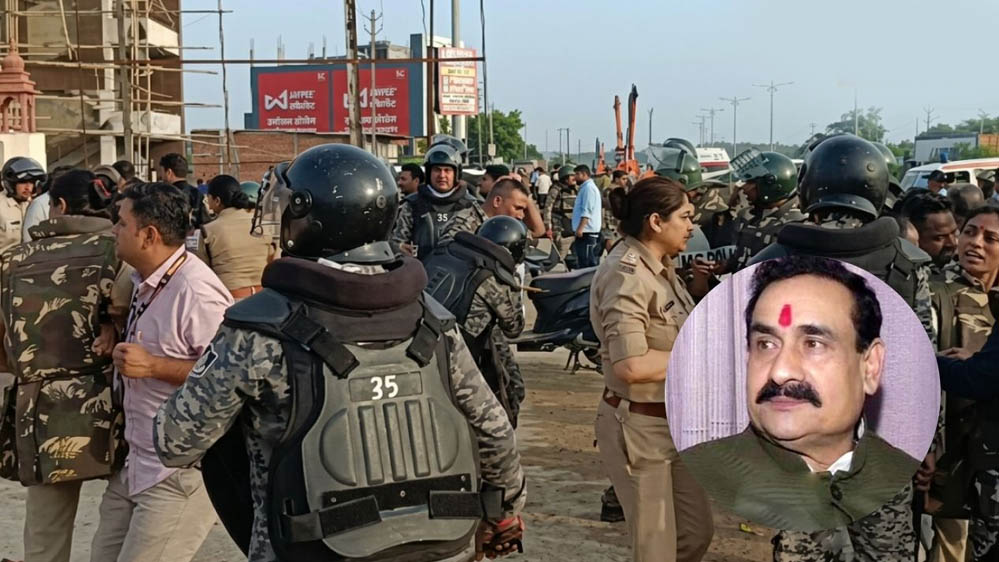 दतिया हिंसा के बाद नरोत्तम मिश्रा का पहला बयान, समर्थकों की पत्थरबाजी और पुलिस पर हमले पर बोले दतिया हिंसा के बाद नरोत्तम मिश्रा का पहला बयान, समर्थकों की पत्थरबाजी और पुलिस पर हमले पर बोले