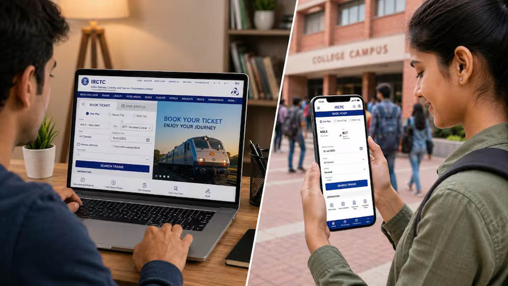रेल यात्रियों के लिए बड़ी खुशखबरी! आज लॉन्च होगी नई IRCTC वेबसाइट, AI से होगी स्मार्ट टिकट बुकिंग