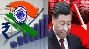 चीन की इकोनॉमी को झटका, वैश्विक तनाव के दौर में भारत ने दिखाई मजबूत आर्थिक बढ़त