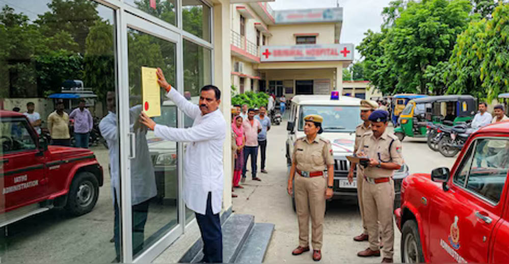 आयुष्मान योजना में गड़बड़ी पर बड़ा एक्शन, बिजनौर के 16 सूचीबद्ध अस्पतालों पर कार्रवाई आयुष्मान योजना में गड़बड़ी पर बड़ा एक्शन, बिजनौर के 16 सूचीबद्ध अस्पतालों पर कार्रवाई