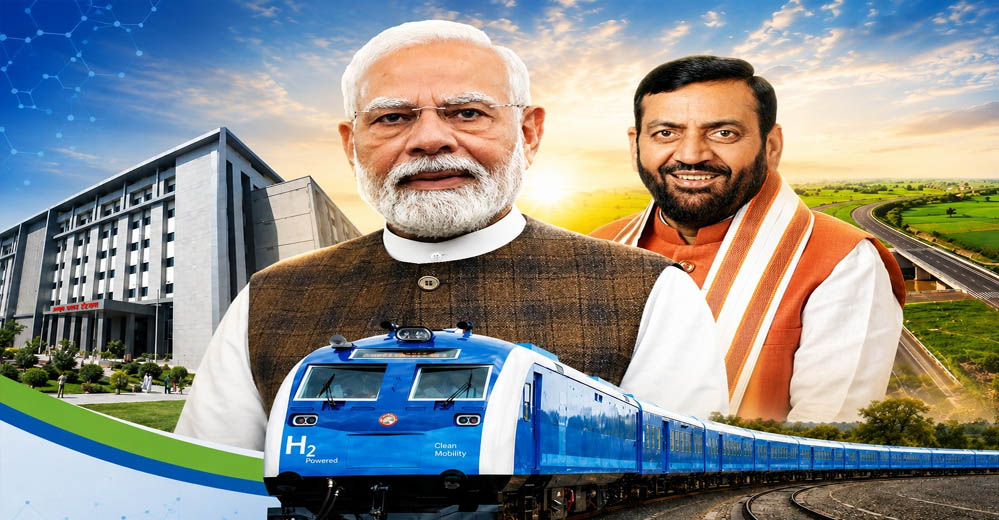 भारत की पहली हाइड्रोजन ट्रेन जींद से दौड़ेगी, रेलवे ने रचा स्वच्छ परिवहन का नया इतिहास