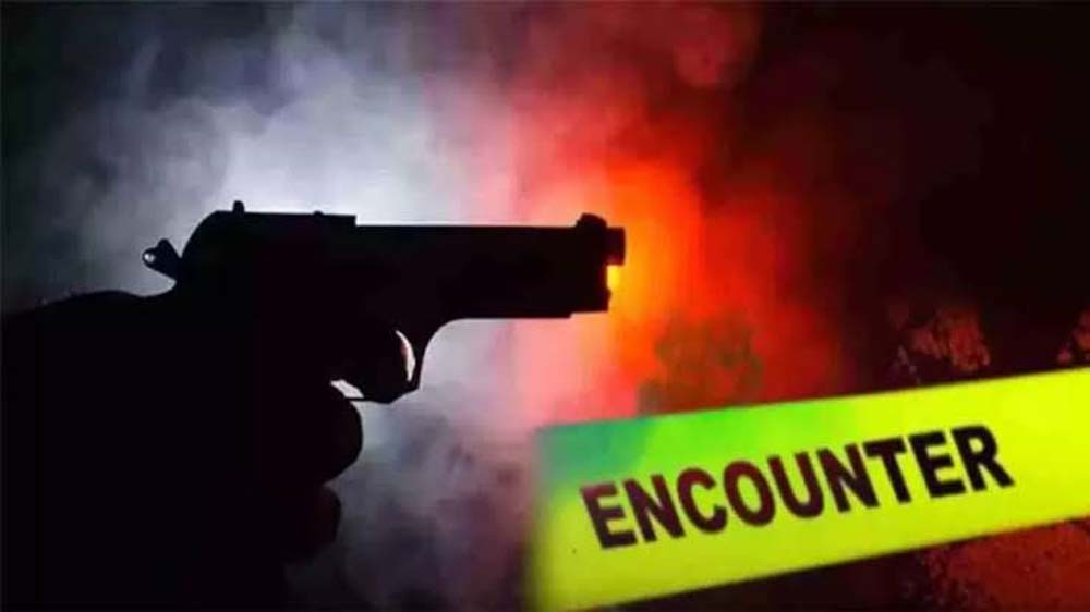 आंबेडकरनगर में एसटीएफ एनकाउंटर, 25 मुकदमों वाला इनामी बदमाश आसिफ मारा गया