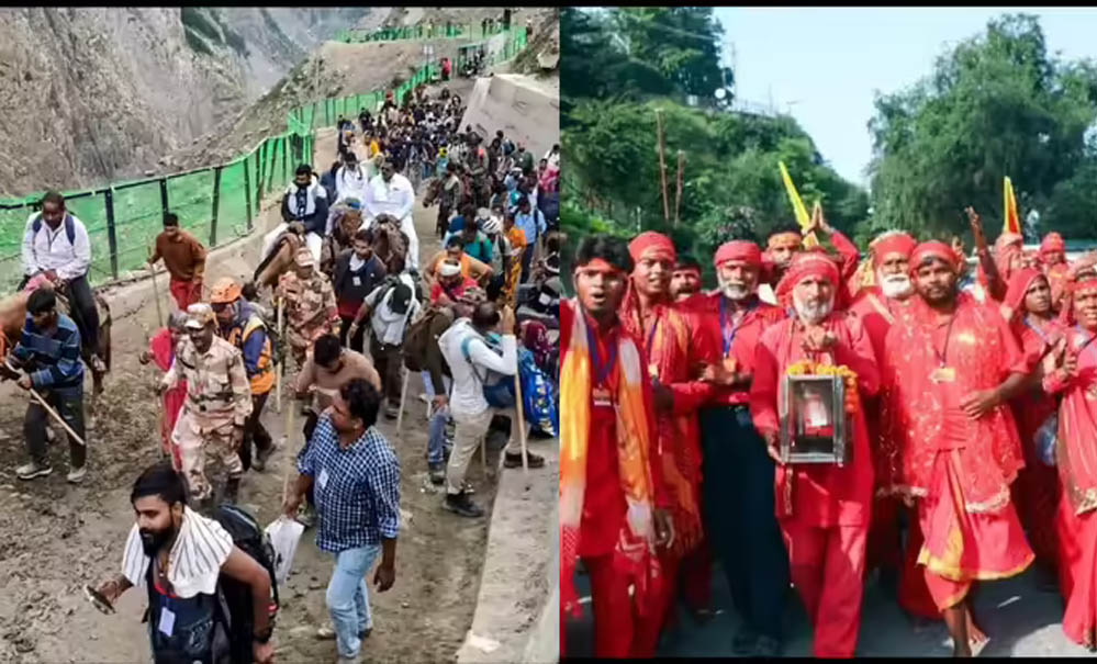 वैष्णो देवी जाने वालों के लिए अहम खबर, मौसम बिगड़ने पर यात्रा अस्थायी रूप से स्थगित वैष्णो देवी जाने वालों के लिए अहम खबर, मौसम बिगड़ने पर यात्रा अस्थायी रूप से स्थगित