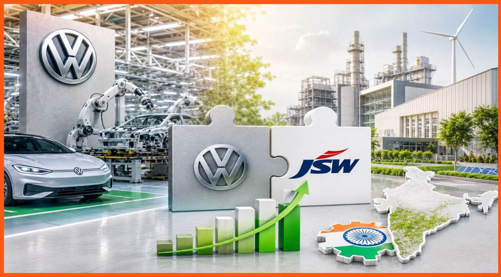 Volkswagen में देसी दांव! भारतीय कंपनी की एंट्री से ऑटो बाजार में हलचल Volkswagen में देसी दांव! भारतीय कंपनी की एंट्री से ऑटो बाजार में हलचल