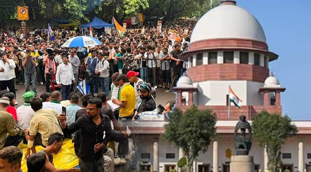 पुलिस कार्रवाई के खिलाफ तुरंत राहत नहीं, सुप्रीम कोर्ट बोला- ‘हमारा समय बर्बाद मत करें’