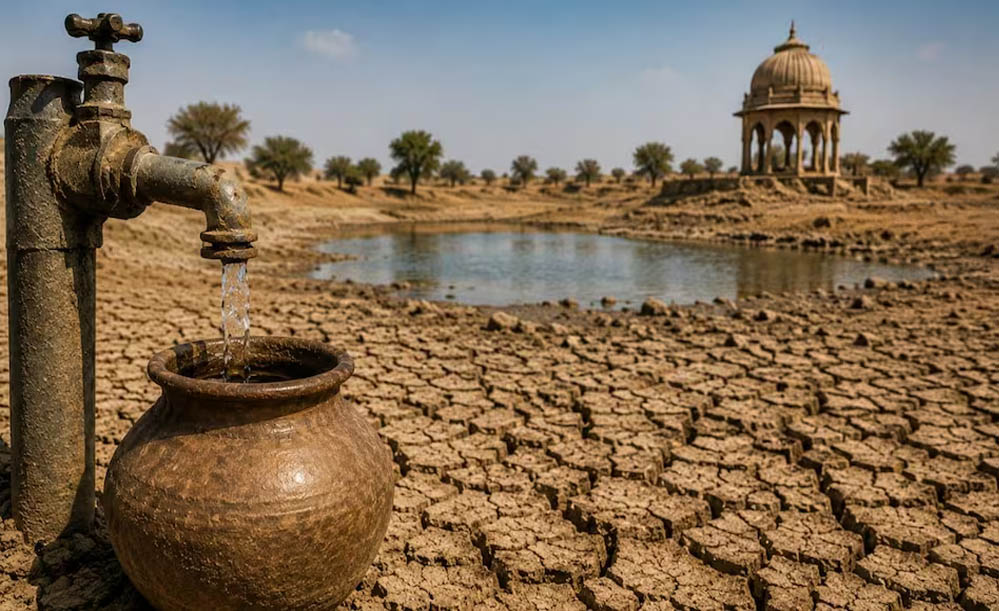 भूजल दोहन ने बढ़ाई चिंता, पंजाब के 111 ब्लॉक रेड जोन में, जल संकट पर बड़ा अलर्ट भूजल दोहन ने बढ़ाई चिंता, पंजाब के 111 ब्लॉक रेड जोन में, जल संकट पर बड़ा अलर्ट