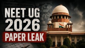 पेपर लीक पर SC की कड़ी टिप्पणी, कहा- शिक्षा व्यवस्था से खिलवाड़ अब बर्दाश्त नहीं पेपर लीक पर SC की कड़ी टिप्पणी, कहा- शिक्षा व्यवस्था से खिलवाड़ अब बर्दाश्त नहीं