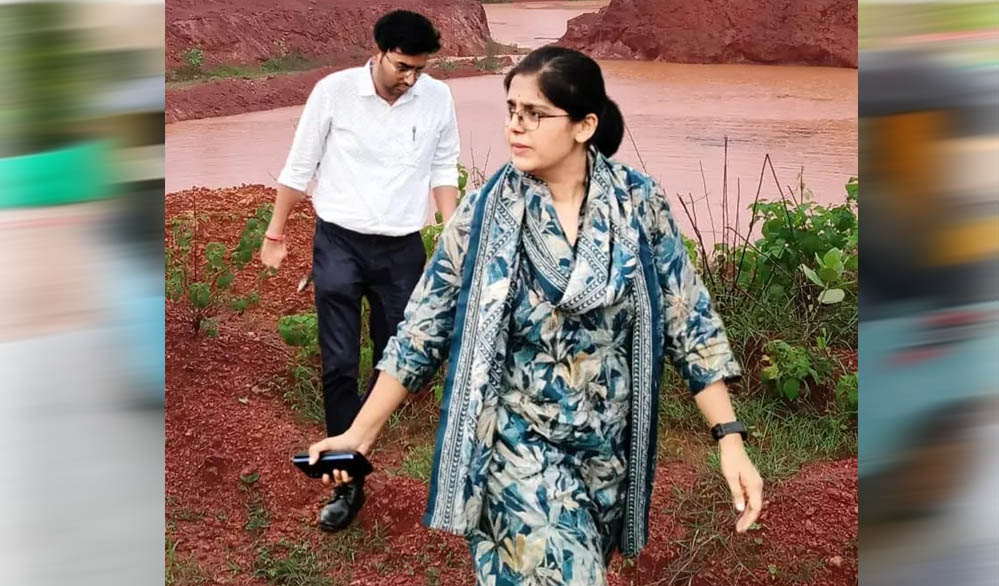 वर्षाजल से संवरेगी एसीसी खदान, निगमायुक्त ने किया निरीक्षण, पौधारोपण और पर्यटन विकास के दिए निर्देश