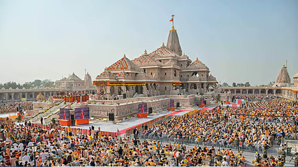 विधानसभा चुनाव से पहले राम मंदिर चंदा चढ़ावा चोरी को लेकर बिगड़ी छवि को सुधारने में जुटेगा संत समाज