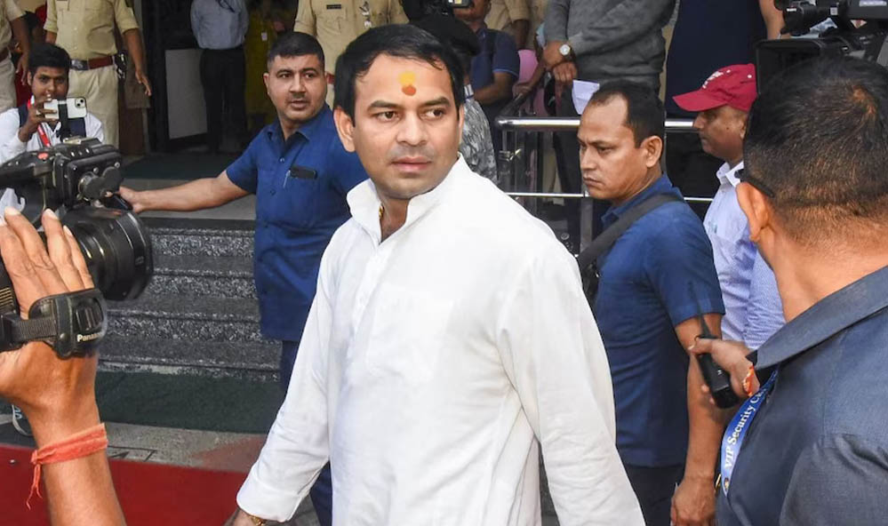 लालू के बेटे तेजप्रताप यादव अभी रहेंगे जेल में, जमानत अर्जी पर सुनवाई पूरी; पुलिस की हत्या की कोशिश का मामला