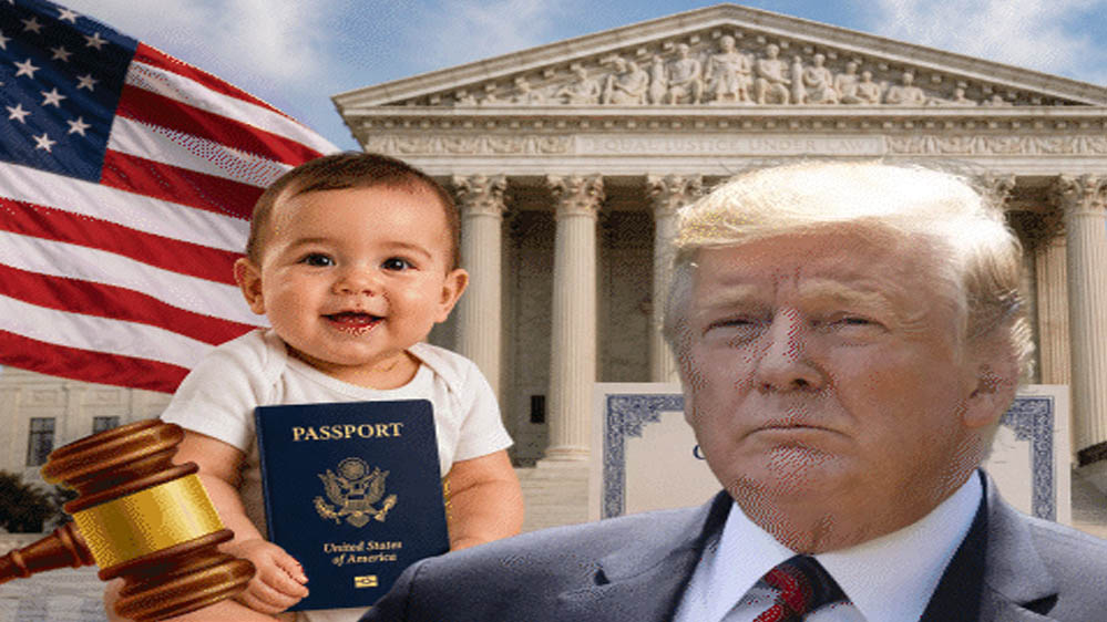 USA Birthright Citizenship: ट्रंप को सुप्रीम कोर्ट से झटका, अमेरिका में जन्मे पंजाबी बच्चों की नागरिकता बरकरार USA Birthright Citizenship: ट्रंप को सुप्रीम कोर्ट से झटका, अमेरिका में जन्मे पंजाबी बच्चों की नागरिकता बरकरार