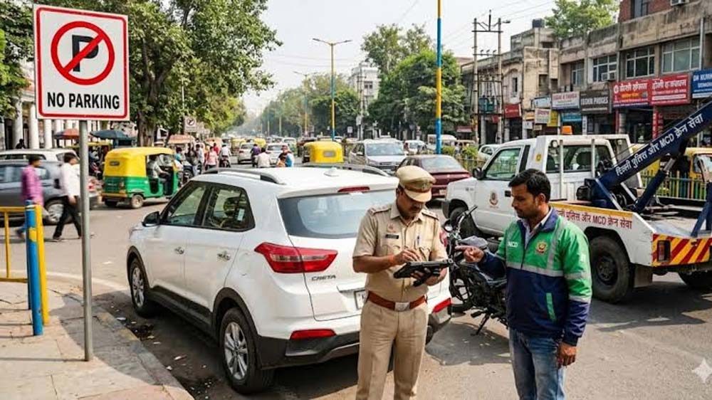 दिल्ली पार्किंग में अब मनमानी फीस नहीं, MCD सर्वर से बनेगी डिजिटल पर्ची