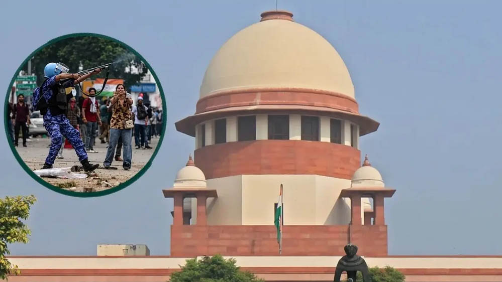 पैलेट गन पर सुप्रीम कोर्ट की अहम टिप्पणी, कहा- विशेष परिस्थितियों में इस्तेमाल का अधिकार; सरकार को इलाज कराने के निर्देश