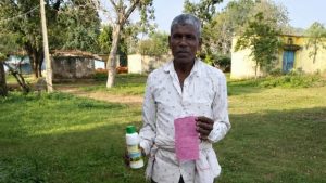 नैनो डीएपी अपनाकर प्रगतिशील किसान बने मिठाईलाल