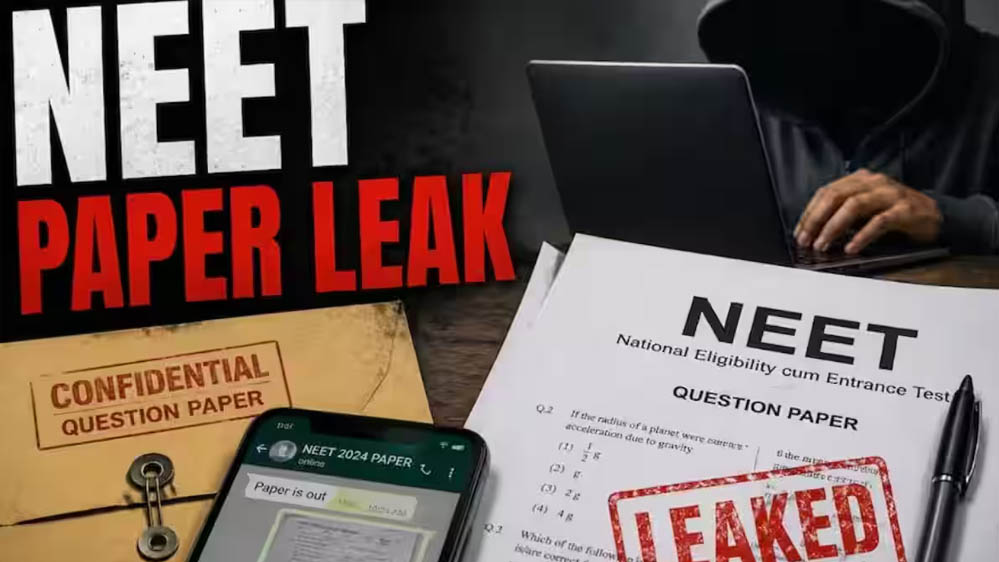 NEET Paper Leak: CBI ने बताया पूरा खेल, टीचर्स की ढिलाई और कोचिंग कनेक्शन से खुली पोल NEET Paper Leak: CBI ने बताया पूरा खेल, टीचर्स की ढिलाई और कोचिंग कनेक्शन से खुली पोल
