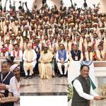 राष्ट्रपति द्रौपदी से बस्तर पंडुम-2026 विजेताओं, परगना मांझी और पद्म पुरस्कार विजेताओं की मुलाकात राष्ट्रपति द्रौपदी से बस्तर पंडुम-2026 विजेताओं, परगना मांझी और पद्म पुरस्कार विजेताओं की मुलाकात