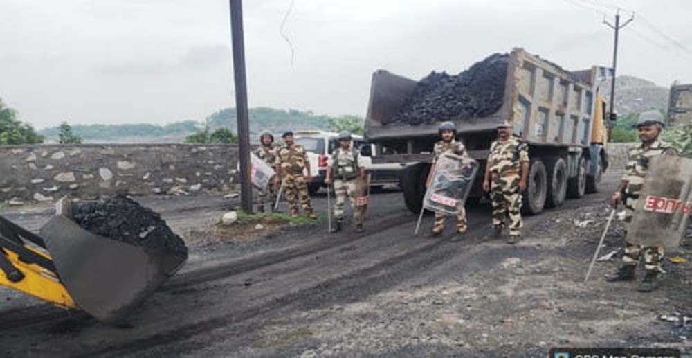 कोयला चोरी पर शिकंजा, सीआईएसएफ ने चार दिनों में की बड़ी कार्रवाई