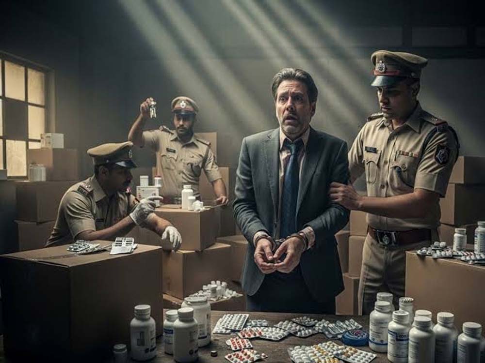 किसान पथ पर पकड़ी गई नकली दवाओं की खेप, एक आरोपी गिरफ्तार किसान पथ पर पकड़ी गई नकली दवाओं की खेप, एक आरोपी गिरफ्तार