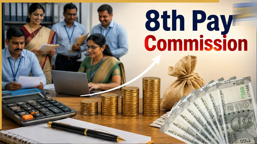 8वें वेतन आयोग में ₹69,000 न्यूनतम वेतन की चर्चा, 4.4 फैमिली यूनिट और HRA बढ़ाने की मांग क्यों? 8वें वेतन आयोग में ₹69,000 न्यूनतम वेतन की चर्चा, 4.4 फैमिली यूनिट और HRA बढ़ाने की मांग क्यों?