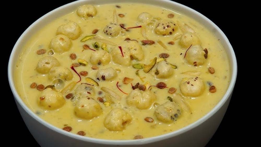 सावन व्रत स्पेशल: बिना चीनी-गुड़ की हेल्दी मखाना खीर रेसिपी