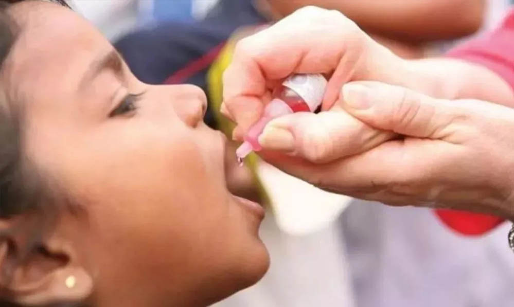 राष्ट्रीय पल्स पोलियो अभियान सफल, 1.06 करोड़ से अधिक बच्चों को पिलाई गई पोलियो वैक्सीन राष्ट्रीय पल्स पोलियो अभियान सफल, 1.06 करोड़ से अधिक बच्चों को पिलाई गई पोलियो वैक्सीन
