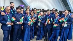 किंग चार्ल्स ने किया कॉमनवेल्थ गेम्स का आगाज, भारत की शानदार एंट्री किंग चार्ल्स ने किया कॉमनवेल्थ गेम्स का आगाज, भारत की शानदार एंट्री