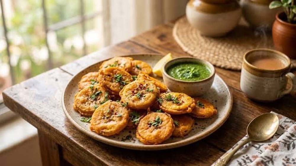 बारिश में बनाएं कच्चे केले की भजिया, मिलेगा कुरकुरा और चटपटा स्वाद
