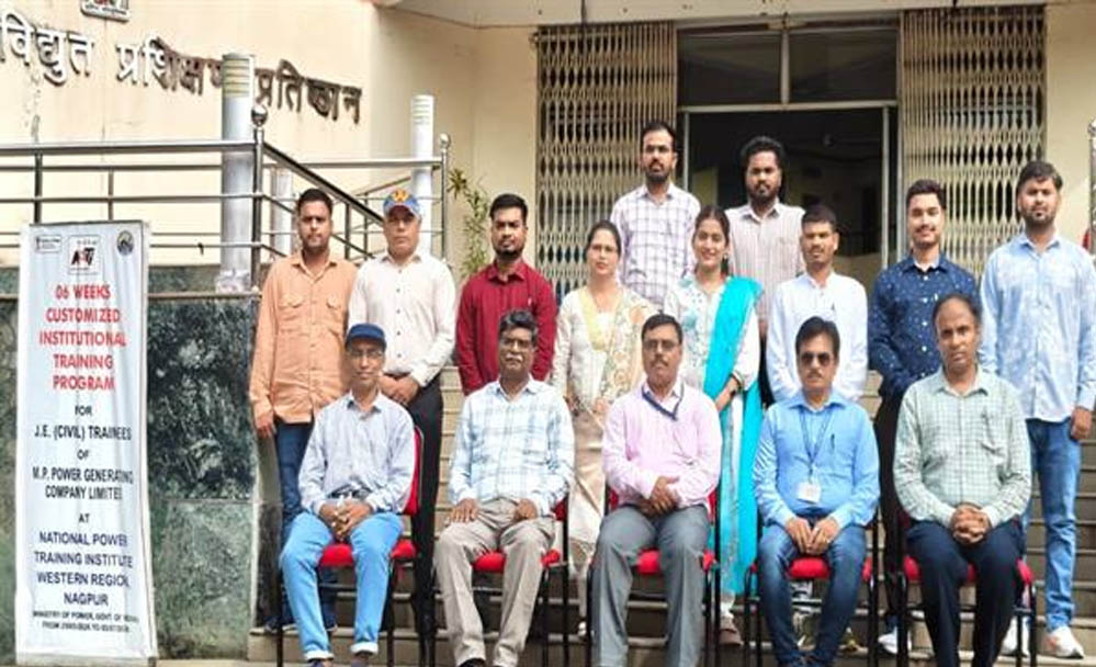 नवनियुक्त इंजीनियरों को आधुनिक तकनीकों और पावर प्लांट निर्माण का विशेष प्रशिक्षण नवनियुक्त इंजीनियरों को आधुनिक तकनीकों और पावर प्लांट निर्माण का विशेष प्रशिक्षण