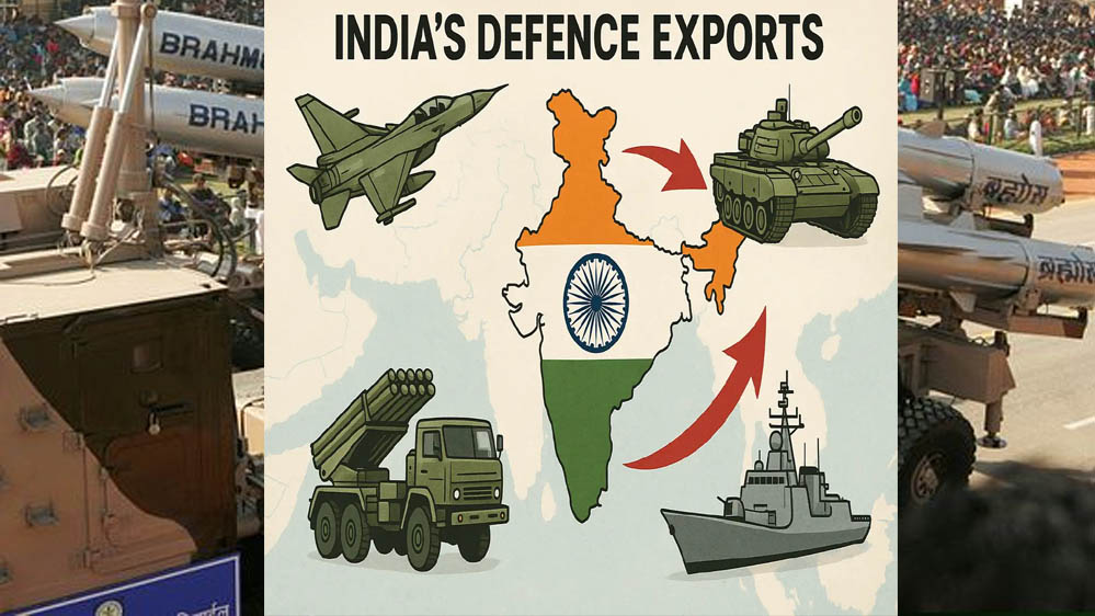 Indian Defence Export: ब्रह्मोस, अस्त्र और आकाश की दुनिया में धूम, विदेशी देशों की पहली पसंद बने भारतीय हथियार Indian Defence Export: ब्रह्मोस, अस्त्र और आकाश की दुनिया में धूम, विदेशी देशों की पहली पसंद बने भारतीय हथियार