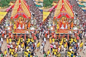 25 जुलाई को लौटेंगे भगवान जगन्नाथ, घुरती रथयात्रा में उमड़े श्रद्धालु 25 जुलाई को लौटेंगे भगवान जगन्नाथ, घुरती रथयात्रा में उमड़े श्रद्धालु