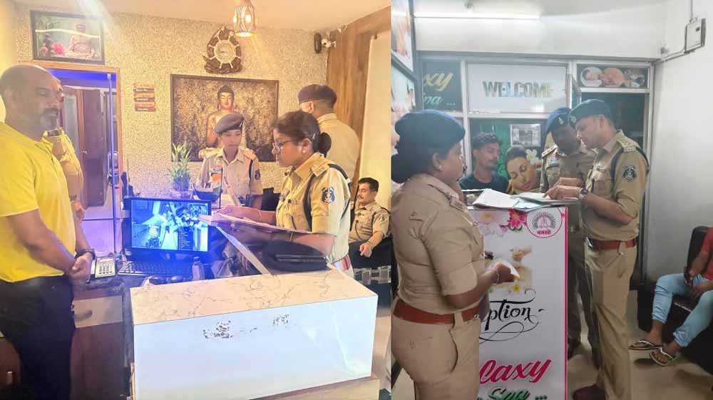 रायपुर में स्पा सेंटरों पर पुलिस की बड़ी कार्रवाई, अनियमितता मिलने पर दिए कड़े निर्देश