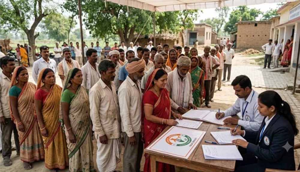 CG News: केंद्रीय टीम ने बिलासपुर में विकास योजनाओं का लिया जायजा, वीबी-जीरामजी और जल संरक्षण कार्यों की समीक्षा CG News: केंद्रीय टीम ने बिलासपुर में विकास योजनाओं का लिया जायजा, वीबी-जीरामजी और जल संरक्षण कार्यों की समीक्षा