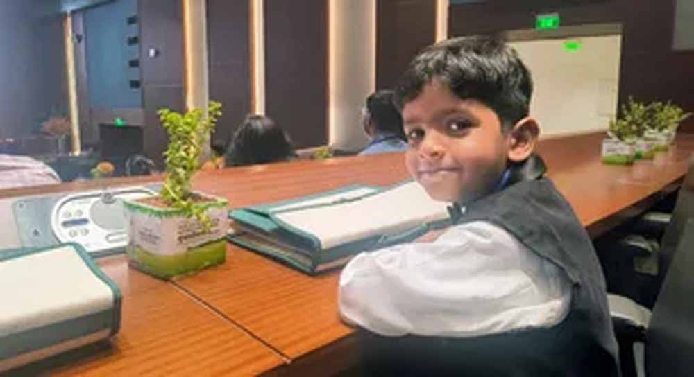 महज दो साल में 1500 पौधे लगाकर नन्हे रूदाक्ष बने पर्यावरण के युवा प्रहरी