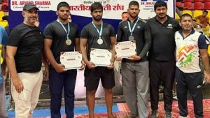 ग्रीको रोमन नेशनल चैंपियनशिप में हरियाणा बना नंबर-1, शानदार प्रदर्शन से जीता टीम खिताब