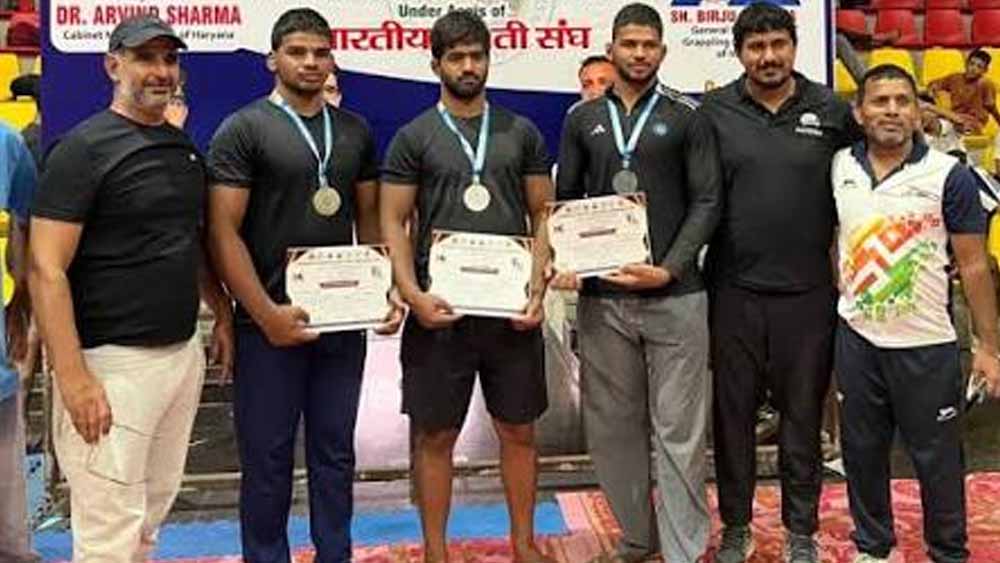 ग्रीको रोमन नेशनल चैंपियनशिप में हरियाणा बना नंबर-1, शानदार प्रदर्शन से जीता टीम खिताब