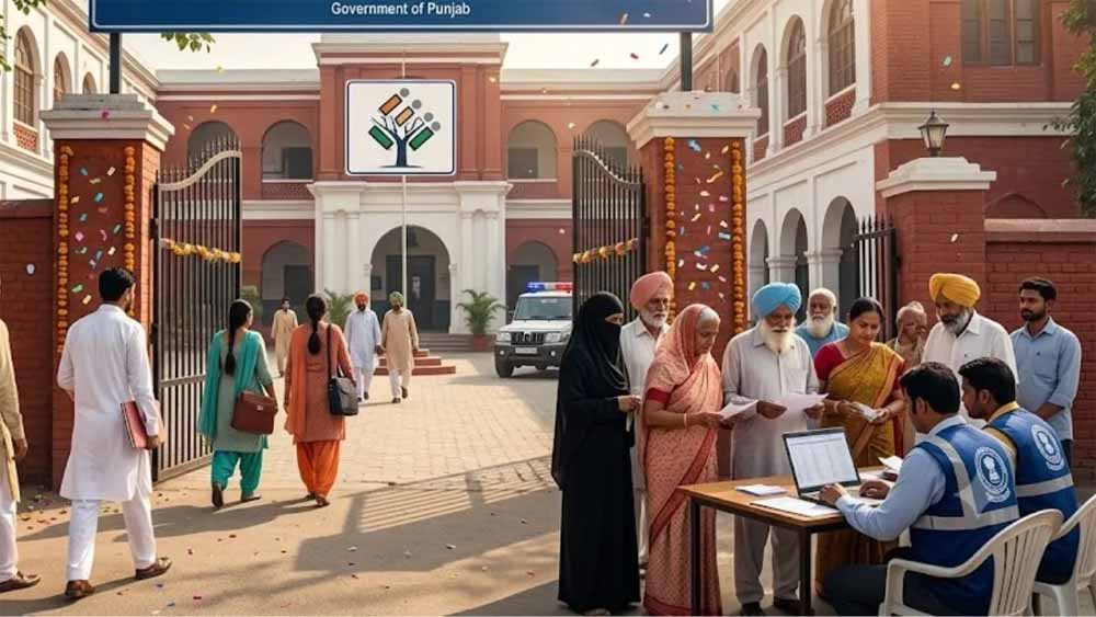 पंजाब में अवकाश के बावजूद खुले सरकारी स्कूल, वोटर लिस्ट संशोधन कार्य जारी पंजाब में अवकाश के बावजूद खुले सरकारी स्कूल, वोटर लिस्ट संशोधन कार्य जारी