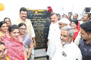 शासकीय सांदीपनि उच्चतर माध्यमिक विद्यालय साईखेड़ा के नवीन भवन का स्कूल शिक्षा मंत्री  उदय प्रताप सिंह ने किया लोकार्पण