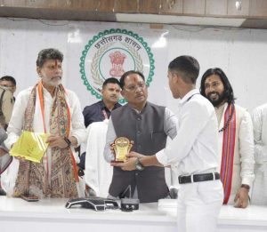समर्पण, अनुशासन और निरंतर परिश्रम से हर लक्ष्य हासिल किया जा सकता है : मुख्यमंत्री  विष्णुदेव साय