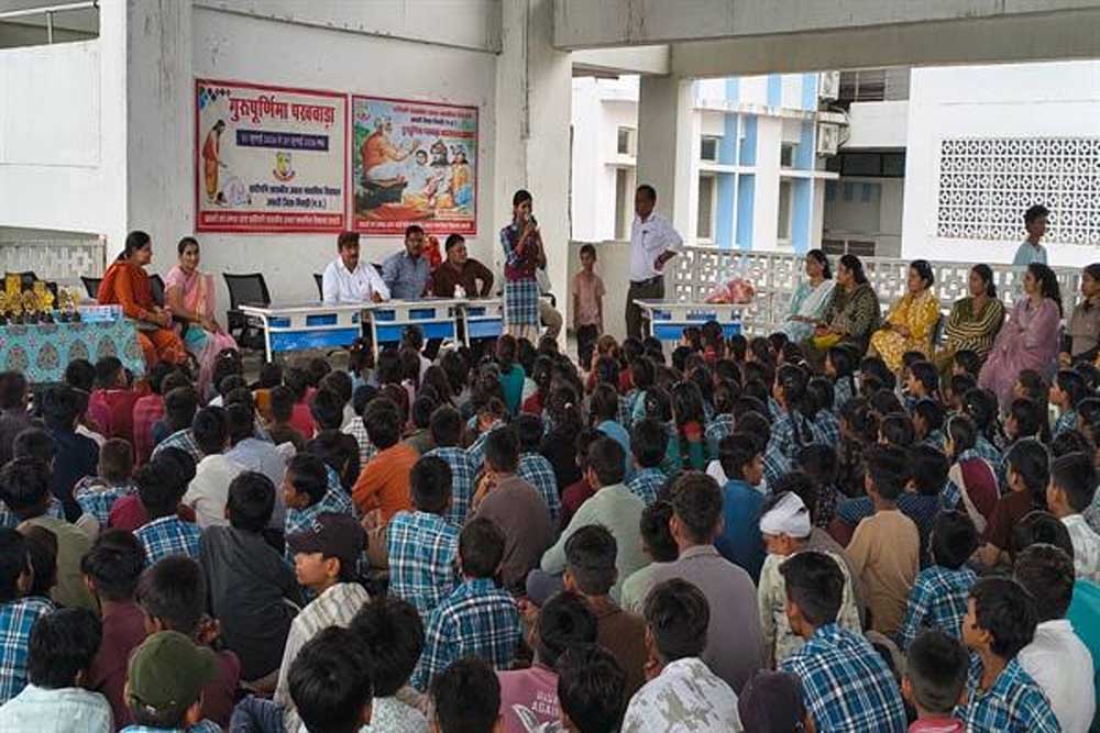 प्रदेशभर में गुरु सम्मान और संस्कारों का उत्सव गुरु पूर्णिमा पखवाड़े का हुआ समापन