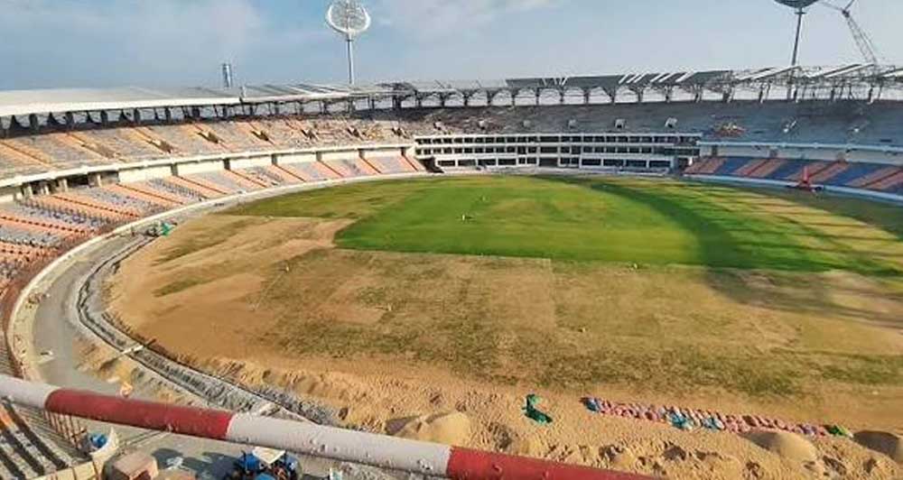 वाराणसी में आकार ले रहा विश्वस्तरीय क्रिकेट स्टेडियम
