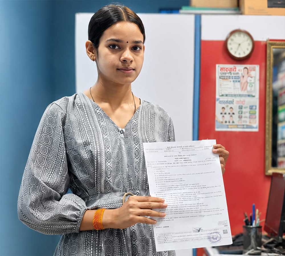 सिर्फ एक सप्ताह में मिला निवास प्रमाण पत्र सिर्फ एक सप्ताह में मिला निवास प्रमाण पत्र