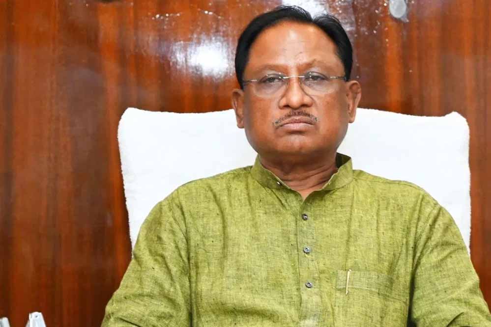 मुख्यमंत्री विष्णुदेव साय ने फोन पर लिया अंतरराष्ट्रीय लोक कलाकार विक्रम यादव का हालचाल, जिला प्रशासन को दिए तत्काल उपचार के निर्देश मुख्यमंत्री विष्णुदेव साय ने फोन पर लिया अंतरराष्ट्रीय लोक कलाकार विक्रम यादव का हालचाल, जिला प्रशासन को दिए तत्काल उपचार के निर्देश