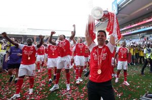 Arsenal vs Man City: अर्टेटा की टीम का जलवा, कैलाफियोरी-हावर्त्ज-ओडेगार्ड ने दागे गोल