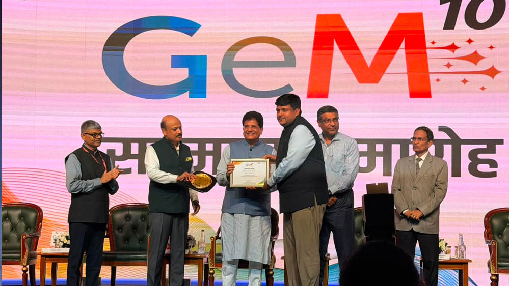 छत्तीसगढ़ को मिला ‘GeM Sustainable Procurement Award’, सरकारी खरीदी दोगुनी होकर ₹3,935 करोड़ पहुंची
